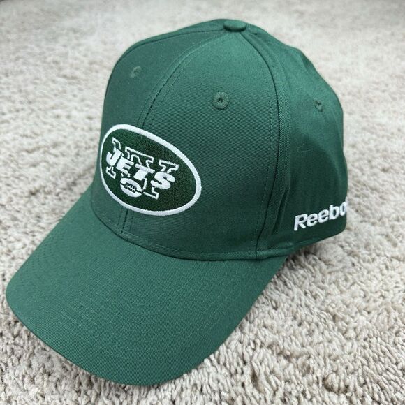 New York Jets Hat Unisex Adjustable Pro Shape Reebok Cotton NFL Team Apparel Cap - Picture 1 of 9